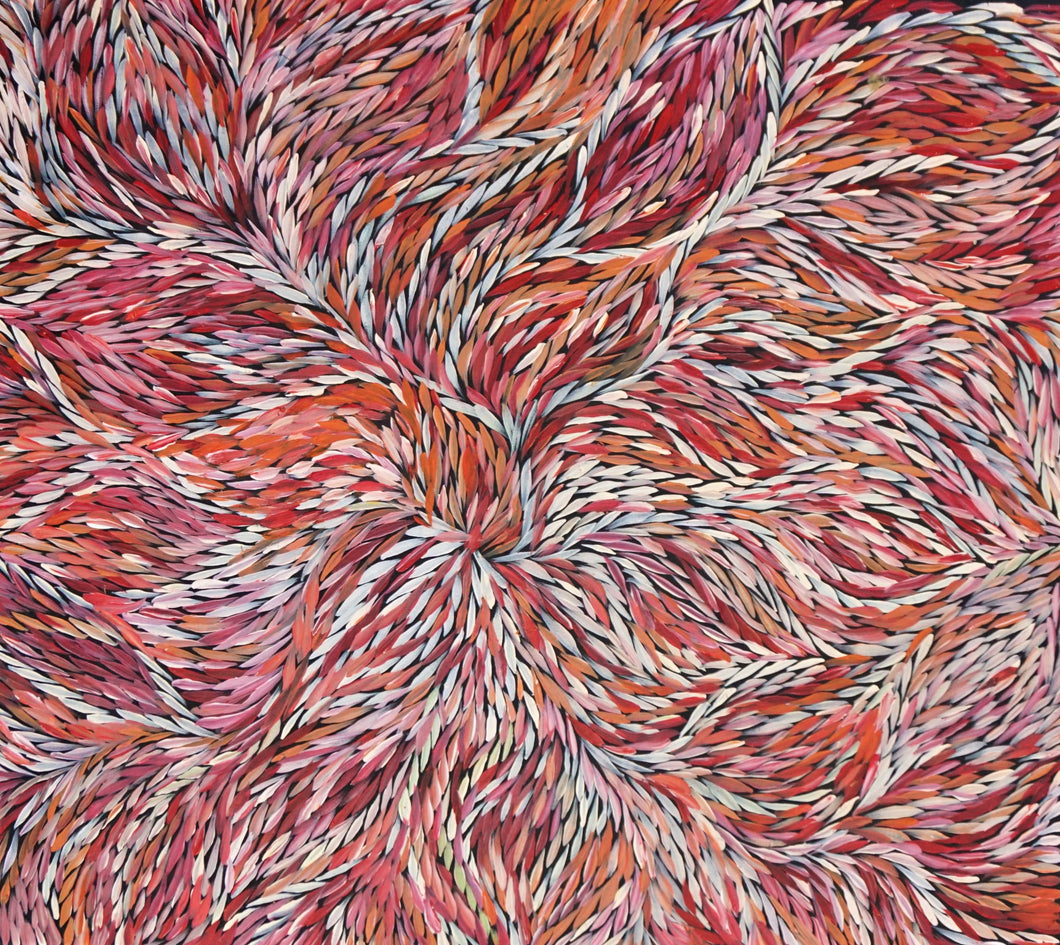 Jeannie Pitjara (Petyarre) 93cm x 84cm